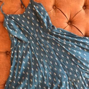 Blue polka dot Old Navy dress